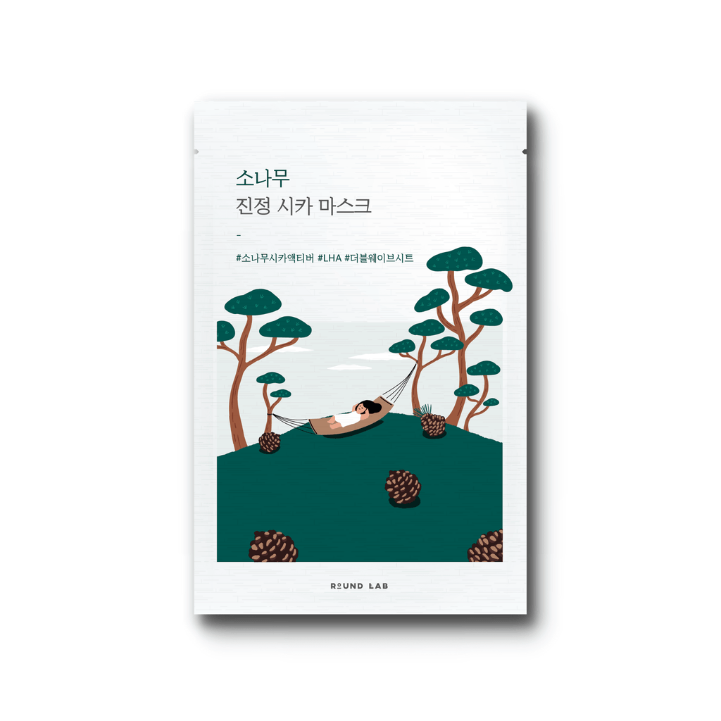 Round Lab Pine Calming Cica Sheet Mask