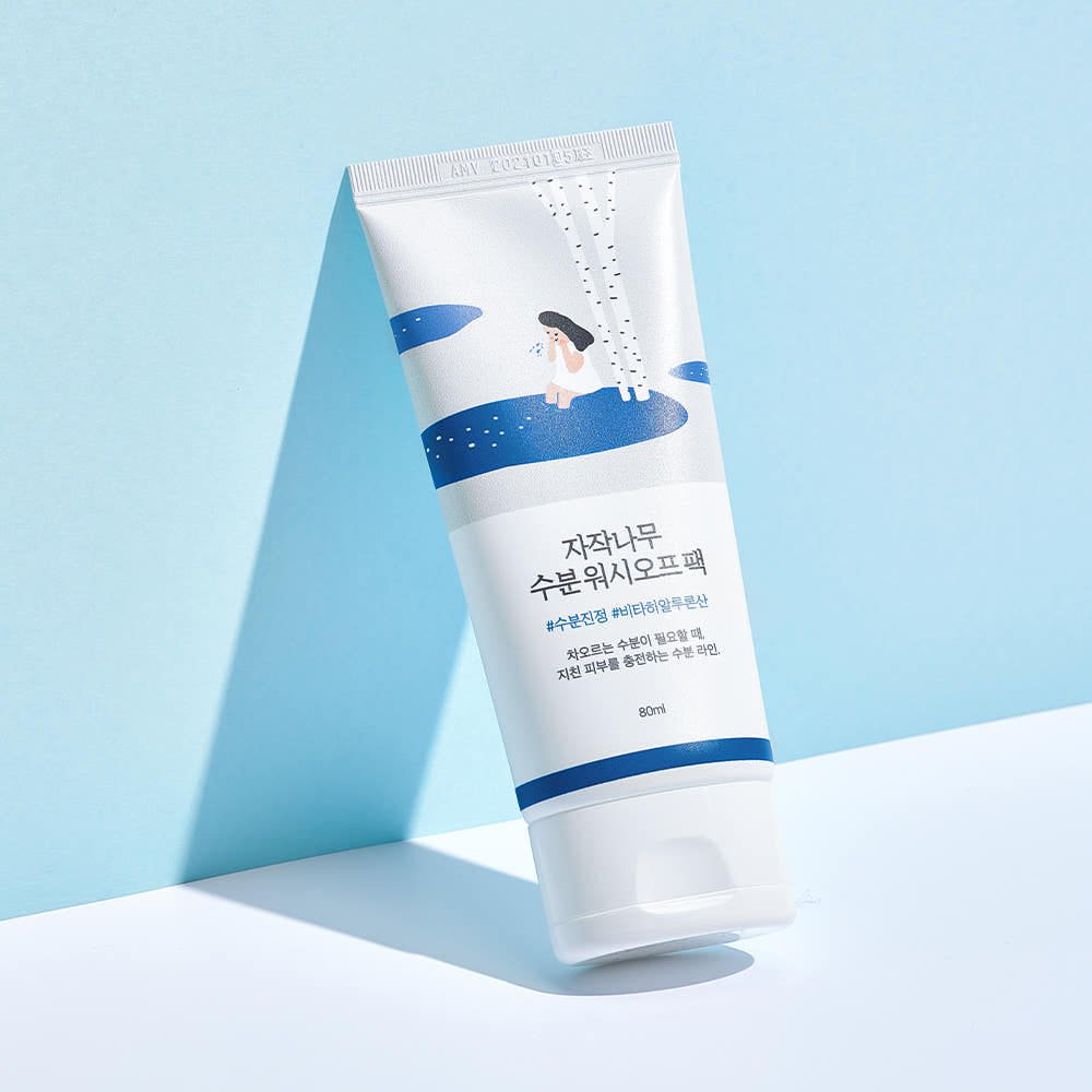 Round Lab Birch Juice Moisturizing Wash Off Pack 80ml - Koreanskinca.re