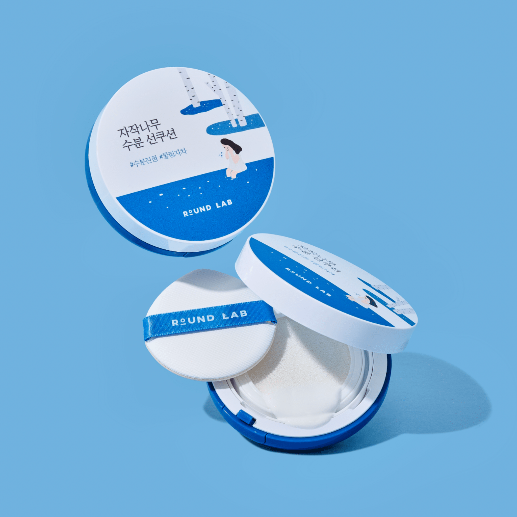 Round Lab Birch Moisturizing Sun Cushion SPF 50+ PA++++ - Koreanskinca.re