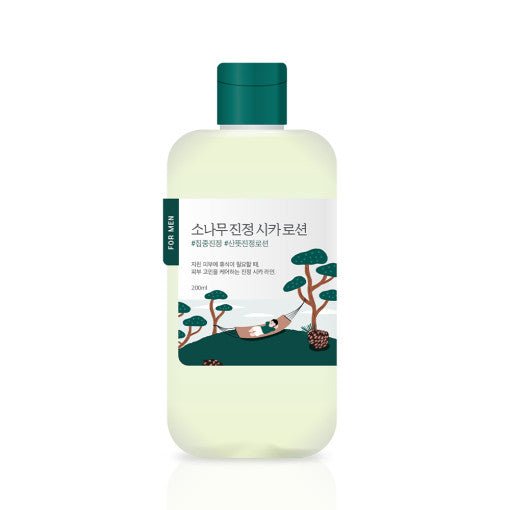 Round Lab For Men Pine Calming Cica Lotion 200ml - Koreanskinca.re