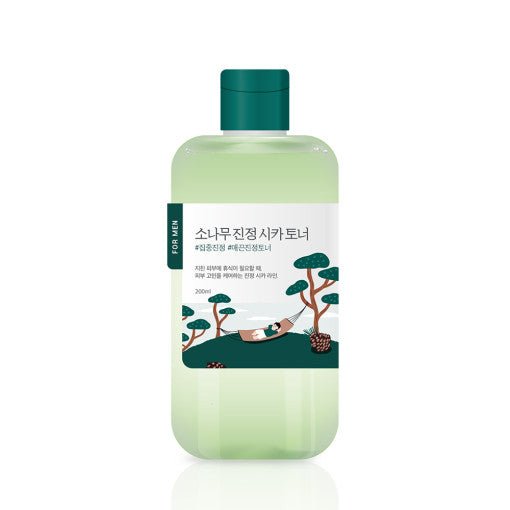 Round Lab For Men Pine Calming Cica Toner 200ml - Koreanskinca.re