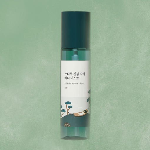 Round Lab Pine Calming Cica Body Mist 150ml - Koreanskinca.re
