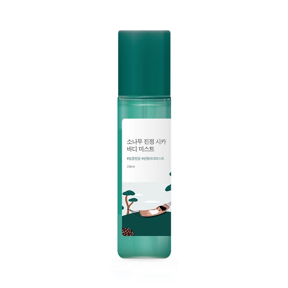 Round Lab Pine Calming Cica Body Mist 150ml - Koreanskinca.re