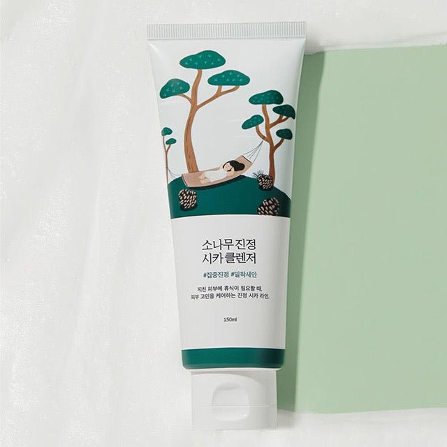 Round Lab Pine Calming Cica Cleanser 150ml - Koreanskinca.re