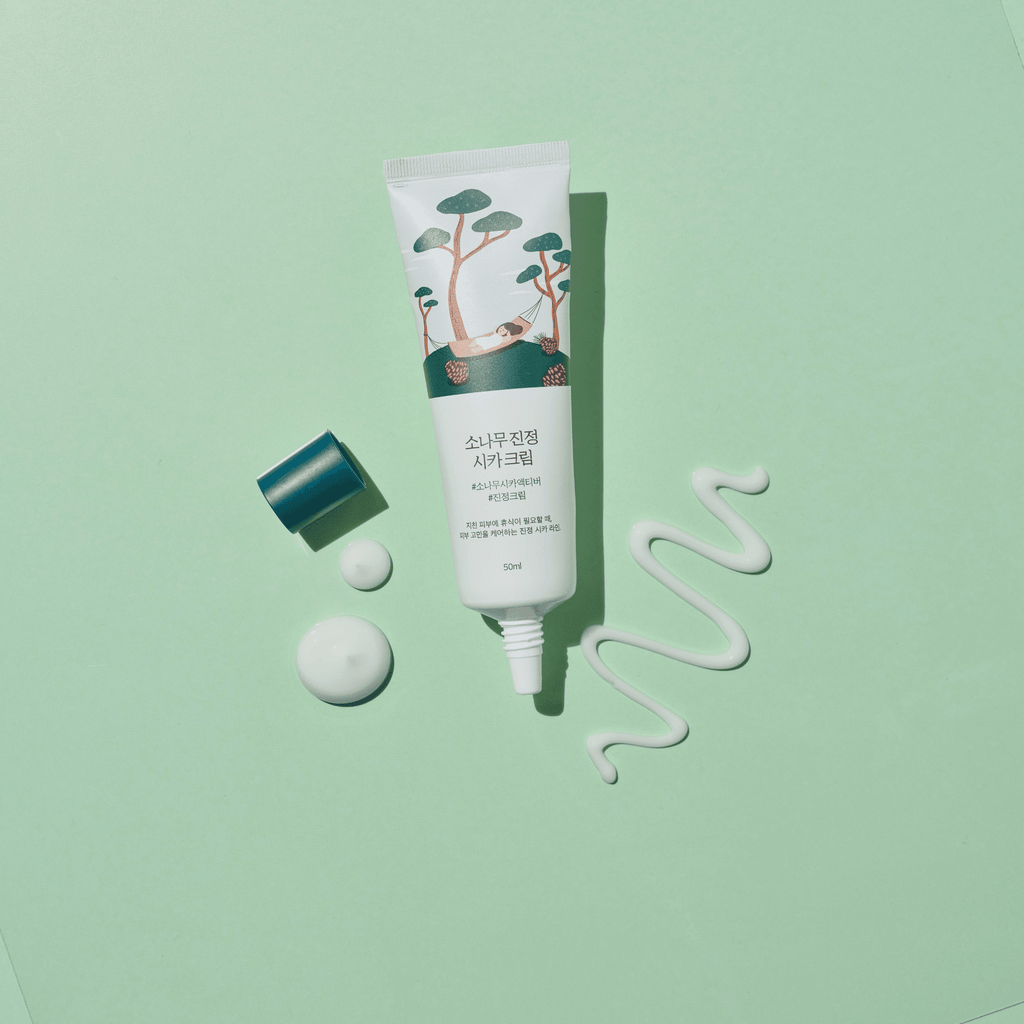 Round Lab Pine Calming Cica Cream 50ml - Koreanskinca.re