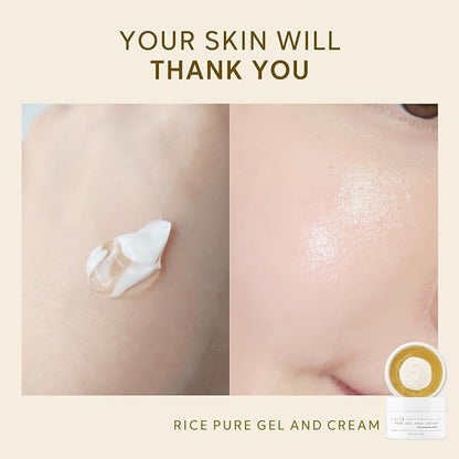 [THANK YOU FARMER] Rice Pure Gel and Cream 80ml