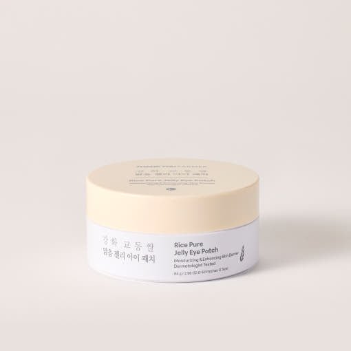 THANK YOU FARMER Rice Pure Jelly Eye Patches 84g / 60 Patches - Koreanskinca.re