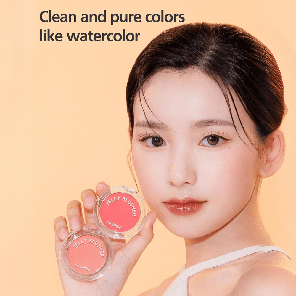 The SAEM Jelly Blusher 4.5g * 6 colors - Koreanskinca.re
