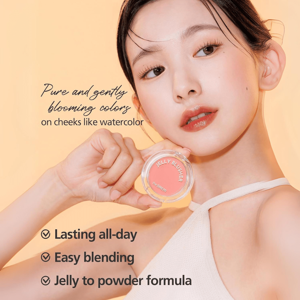 The SAEM Jelly Blusher 4.5g * 6 colors - Koreanskinca.re