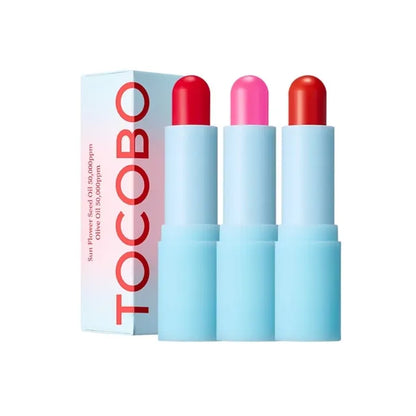 TOCOBO Glass Tinted Lip Balm 3.5g #013 Tangerine Red