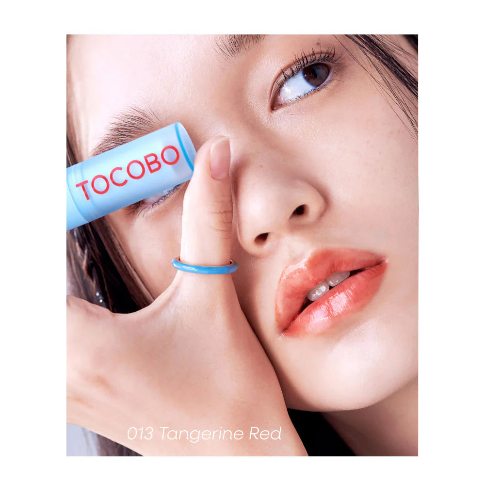 TOCOBO Glass Tinted Lip Balm 3.5g #013 Tangerine Red