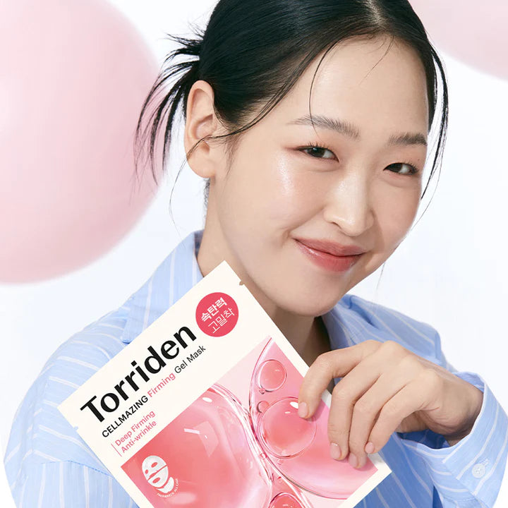 Torriden Cellmazing Firming Gel Mask Sheet 4ea (Upper/Lower Sheets)