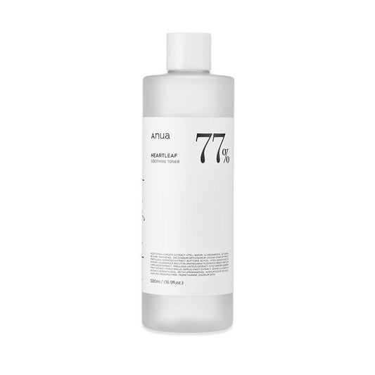 Anua HEARTLEAF 77% SOOTHING TONER 500ml